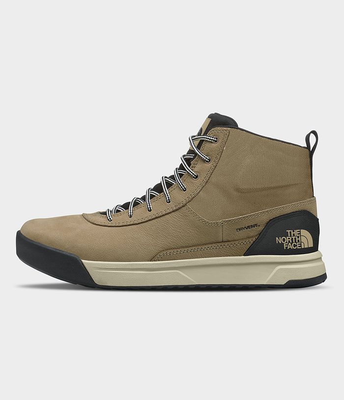 The North Face Boots Larimer Mid WP Olive - Mens - Thailand MGQCB-7681